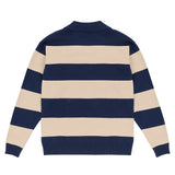 Aravon Knit Polo - Navy Stripe