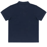 Cobb Logo Panel Polo Shirt - Navy