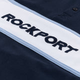 Cobb Logo Panel Polo Shirt - Navy