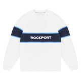 Hubbard Logo Panel Sweatshirt - White