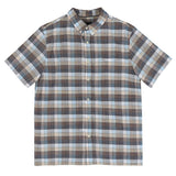 Newton Short Sleeve Check Shirt – Taupe Check