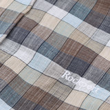 Newton Short Sleeve Check Shirt – Taupe Check