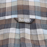 Newton Short Sleeve Check Shirt – Taupe Check